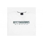 Antetokounbros Milwaukee Logo T-Shirt (APCD152K09 OFF WHITE)