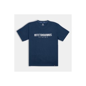 Antetokounbros Location Athens T-Shirt Ανδρικό (APCD152U28 RETRO BLUE)