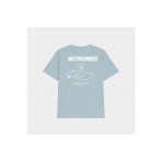AntetokounBros Court Παιδικό Κοντομάνικο T-Shirt Σιέλ