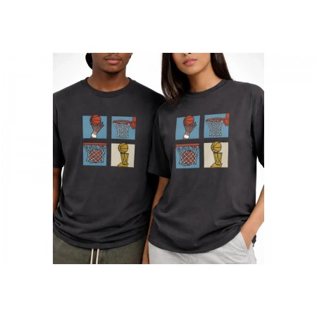 AntetokounBros Storyboard Ανδρικό Κοντομάνικο T-Shirt Μαύρο