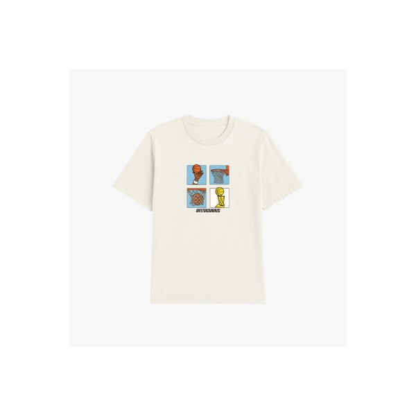 Antetokounbros Storyboard T-Shirt Ανδρικό (APCD162U07 WHITE)