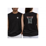 AntetokounBros Hoop Ανδρικό Αμάνικο Μπλουζάκι Μαύρο
