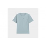 AntetokounBros All Bros Stonewashed Oversized Ανδρικό Κοντομάνικο T-Shirt Σιέλ