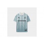 AntetokounBros Jersey V-Neck Ανδρικό Κοντομάνικο T-Shirt Σιέλ