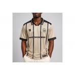 AntetokounBros Jersey V-Neck Ανδρικό Κοντομάνικο T-Shirt Μπεζ