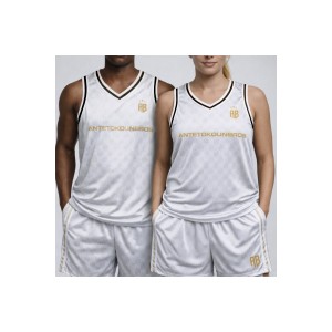 Antetokounbros Basketball Jersey Μπλούζα Αμάνικη Ανδρική (APCD162U42 WHITE)