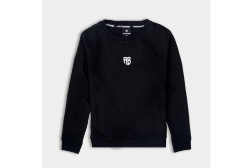 Antetokounbros Αβ Native Chest Logo Μπλούζα Με Λαιμόκοψη (APCD352K29 BLACK)