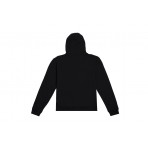 AntetokounBros Unisex Βαμβακερή Ζακέτα με Κουκούλα Μαύρη