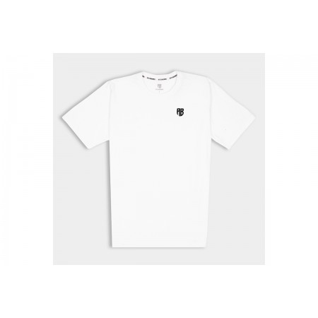 Antetokounbros Ανδρικό Κοντομάνικο T-Shirt Λευκό