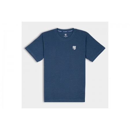 Antetokounbros Ανδρικό Κοντομάνικο T-Shirt Μπλε