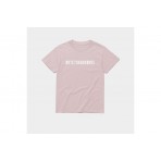 Antetokounbros Baseline Ανδρικό Κοντομάνικο T-Shirt Ροζ