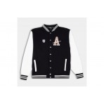 Antetokounbros Versity Μπουφάν Bomber Ανδρικό (APCD352U58 BLACK-OFF WHITE)