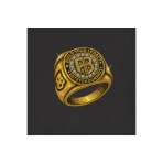 AntetokounBros Championship Ring Ανδρικό Κοντομάνικο T-Shirt Μαύρο, Χρυσό