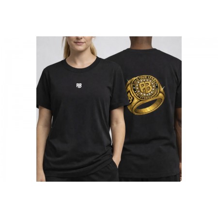 AntetokounBros Championship Ring Ανδρικό Κοντομάνικο T-Shirt Μαύρο, Χρυσό