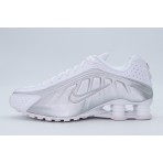 Nike Shox R4 Sneakers Λευκά, Ασημί