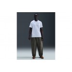 Nike Sportswear Club Ανδρικό Κοντομάνικο T-Shirt Λευκό, Χρυσό