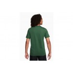Nike Ανδρικό Κοντομάνικο T-Shirt Πράσινο (AR4997 323)