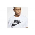 Nike Sportswear Ανδρικό Κοντομάνικο T-Shirt Λευκό