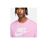 Nike Sportswear Futura Icon Ανδρικό Κοντομάνικο T-Shirt Ροζ