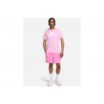 Nike Sportswear Futura Icon Ανδρικό Κοντομάνικο T-Shirt Ροζ