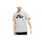 Nike Ανδρικό Κοντομάνικο T-Shirt Γκρι (AR5006 063)