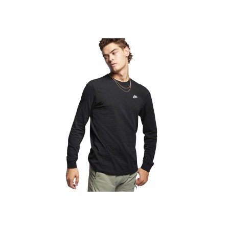 Nike Sportswear Club Μπλούζα Με Λαιμόκοψη Ανδρική 