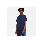 Nike Sportswear Παιδικό Κοντομάνικο T-Shirt Μπλε Σκούρο