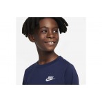 Nike Sportswear Παιδικό Κοντομάνικο T-Shirt Μπλε Σκούρο