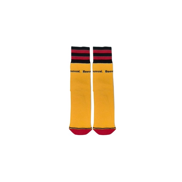 Bee Unusual Cushion Solids Crew Socks Κάλτσες Ψηλές 