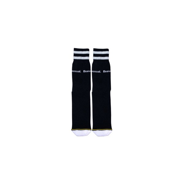 Bee Unusual Cushion Solid Crew Ψηλές Κάλτσες 1 Ζευγάρι (AS-225225 BLACK)
