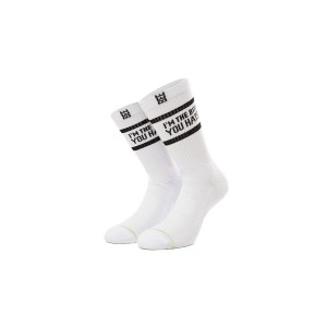 Bee Unusual The Bitch U Hated Kάλτσες Ψηλές 1 Ζευγάρι (AS-240107 WHITE)
