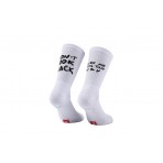 Bee Unusual Don’t Look Back Ψηλές Κάλτσες Λευκές, Μαύρες 1 Ζευγάρι