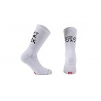 Bee Unusual Don’t Look Back Ψηλές Κάλτσες Λευκές, Μαύρες 1 Ζευγάρι