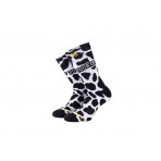 Bee Unusual Fck Off Limited Edition Ψηλές Κάλτσες Μαύρες, Λευκές 1 Ζευγάρι