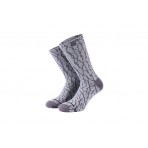 Bee Unusual Elephant Print Limited Edition Ψηλές Κάλτσες Γκρι, Γκρι Σκούρο 1 Ζευγάρι