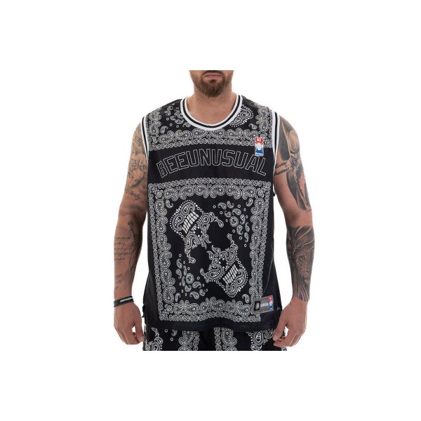 Bee Unusual Skeleton 84 Basketball Jersey Top Μπλούζα Αμάνικη Ανδρική 