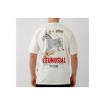 Bee Unusual Break Free Ανδρικό Κοντομάνικο T-Shirt Εκρού