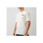 Bee Unusual Break Free Ανδρικό Κοντομάνικο T-Shirt Εκρού