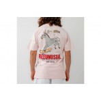 Bee Unusual Break Free Ανδρικό Κοντομάνικο T-Shirt Ροζ