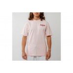 Bee Unusual Break Free Ανδρικό Κοντομάνικο T-Shirt Ροζ