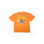 Bee Unusual Flying Duck Ανδρικό Κοντομάνικο T-Shirt Πορτοκαλί