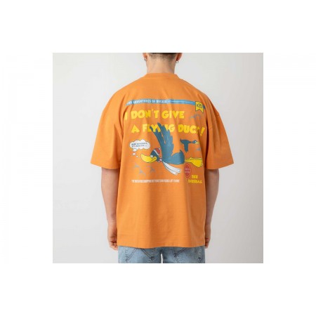 Bee Unusual Flying Duck Oversized T-Shirt Ανδρικό 