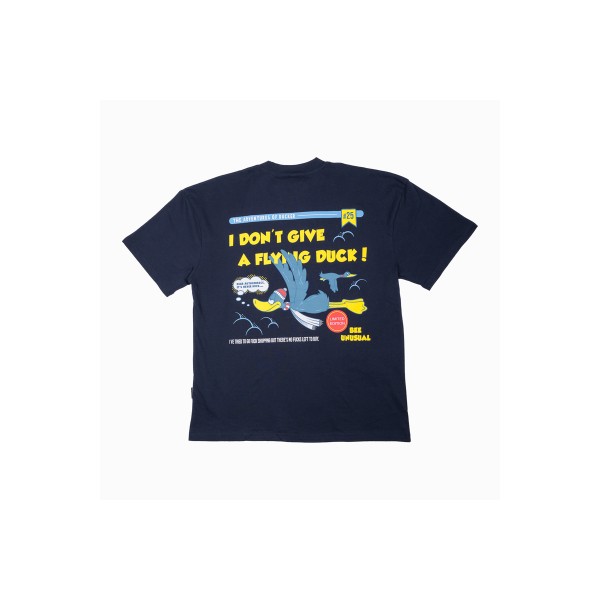 Bee Unusual Flying Duck Oversized T-Shirt Ανδρικό (AT-253353)