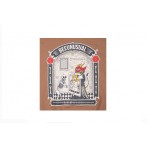 Bee Unusual Vanity Ανδρικό Φούτερ με Κουκούλα Καφέ