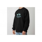 Bee Unusual Ramp Crew FT Ανδρική Μακρυμάνικη Μπλούζα Μαύρη