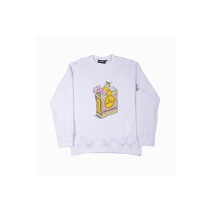 Bee Unusual High Flowers Crew Neck Ft Μπλούζα Με Λαιμόκοψη Ανδρική (AT-256665)