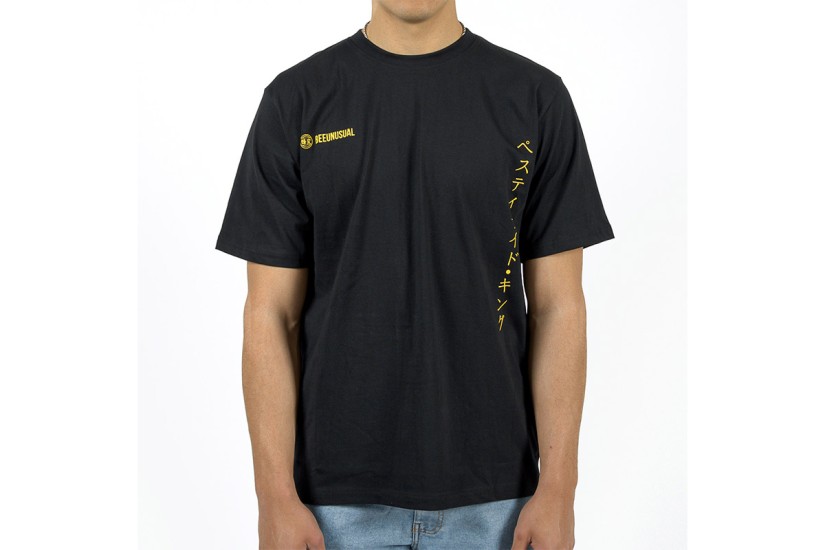 Bee Unusual The Pesticide King Ανδρικό Κοντομάνικο T-Shirt Μαύρο