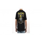 Bee Unusual Blaze Bee Relaxed Ανδρικό Κοντομάνικο T-Shirt Μαύρο, Γκρι Σκούρο, Κίτρινο, Λευκό