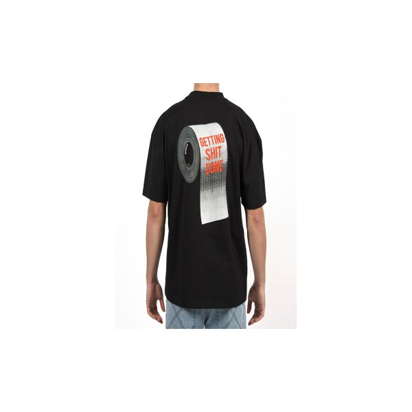 Bee Unusual Getting Shit Done Oversized T-Shirt Ανδρικό (AT-260247)