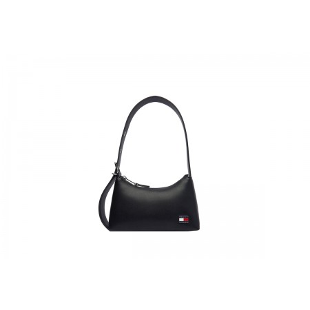 Tommy Jeans Logo Plaque Τσάντα Ωμου Fashion 